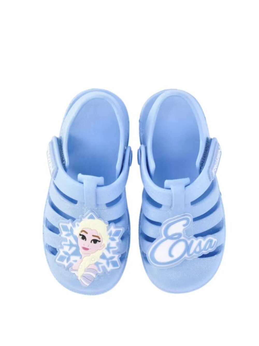 Disney Frozen Elsa Toddler Girls Blue Fisherman Sandals